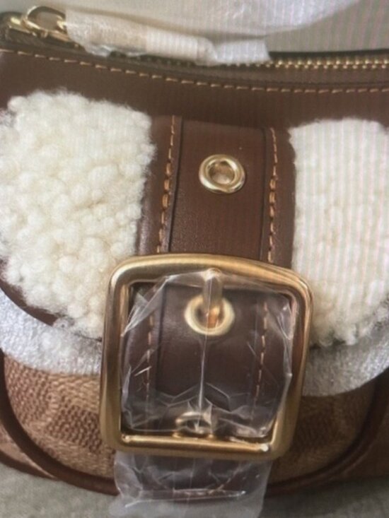 Coach Ashton Bag With Signature Canvas NWT - Picture 5 of 6